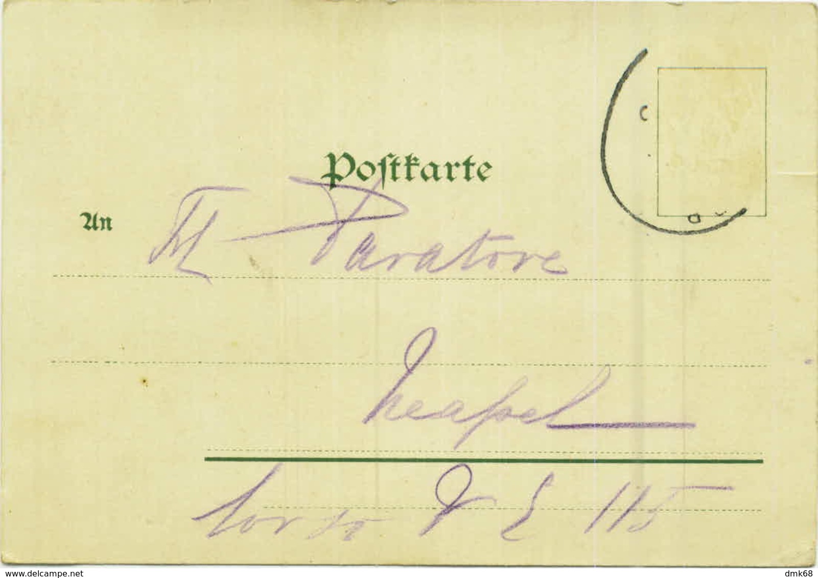 MUNCHEN - ALTE PINAKOTHEK - SUDSEITE - EDIT LUIS GLASER - MAILED BY GIUSEPPE PARATORE ( PALERMO )  1900s ( BG7651) - München