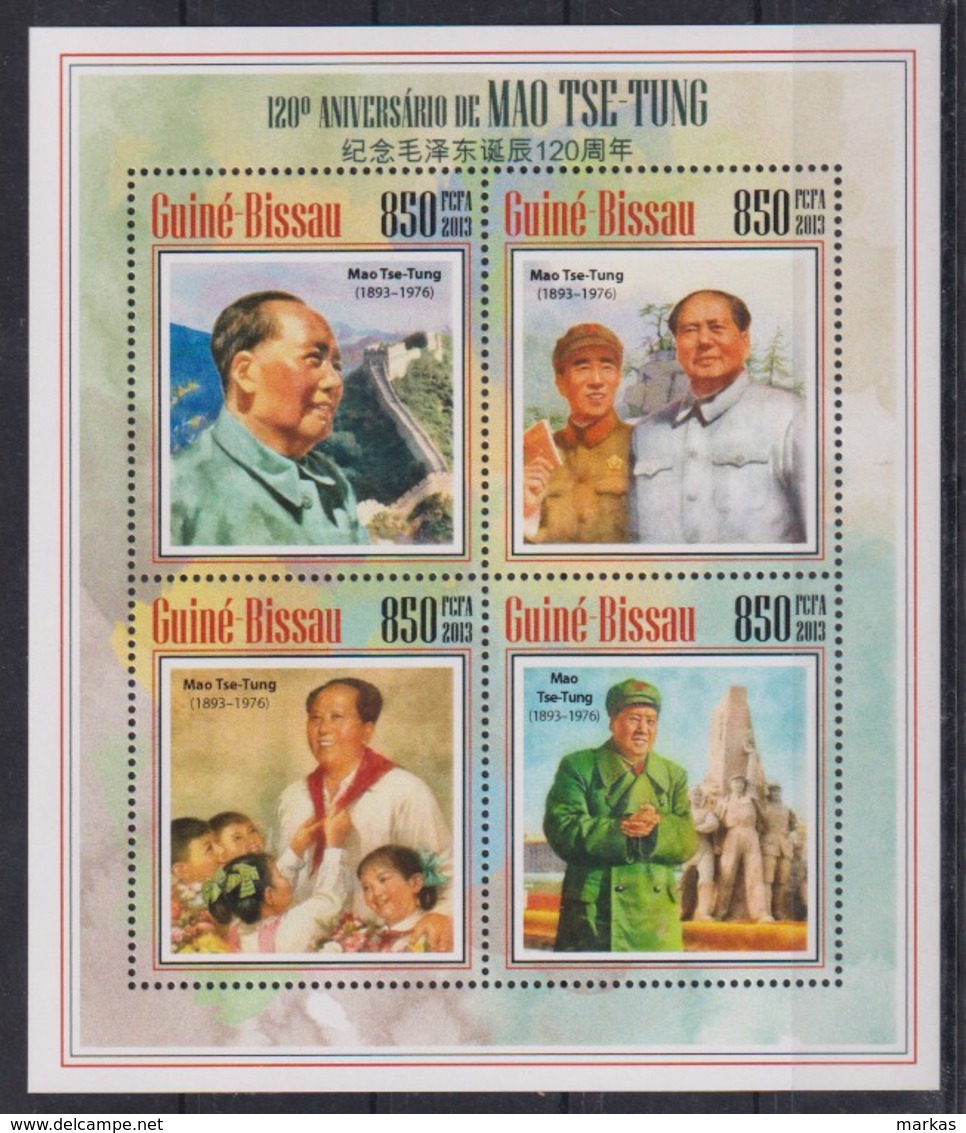 F345. Guinea-Bissau - MNH - 2013 - Famous People - Mao Tse-Tung - Other & Unclassified