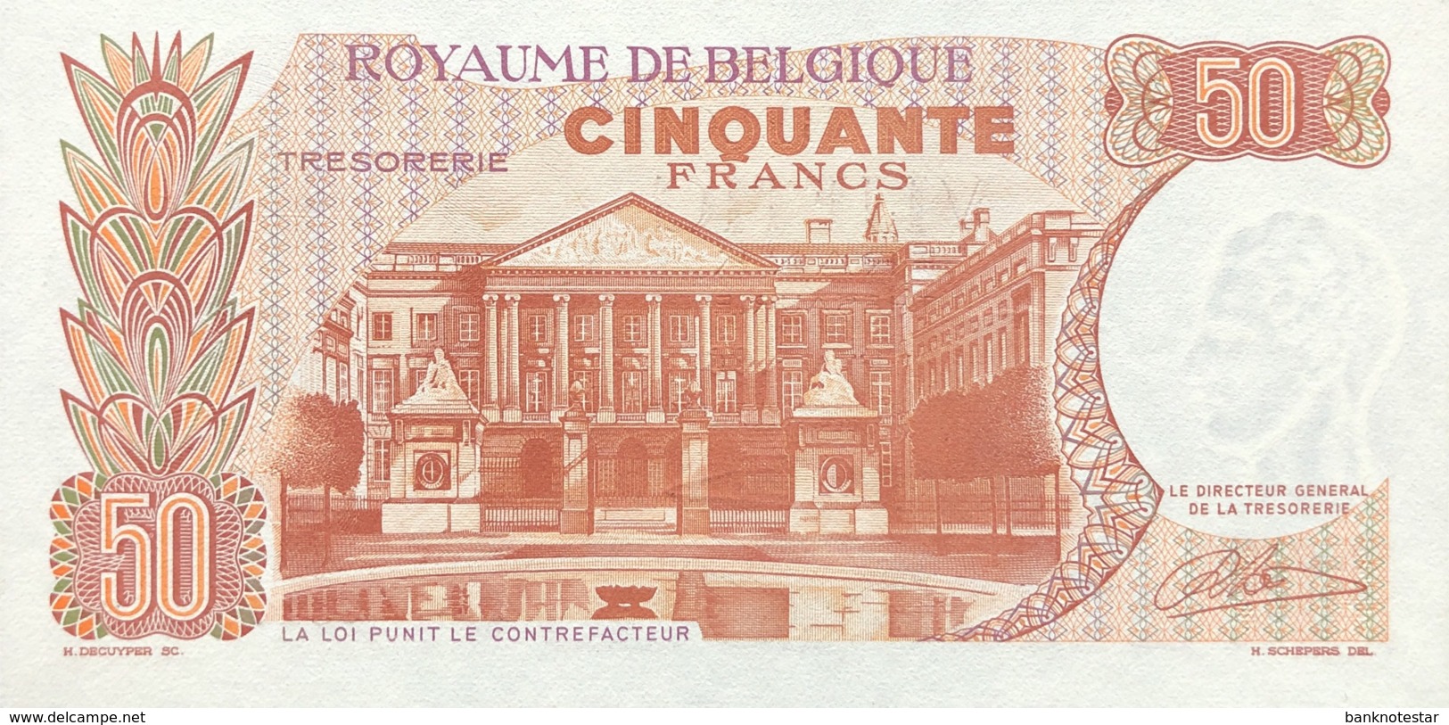 Belgium 50 Francs, P-139 (16.5.1966) - UNC - Sonstige & Ohne Zuordnung