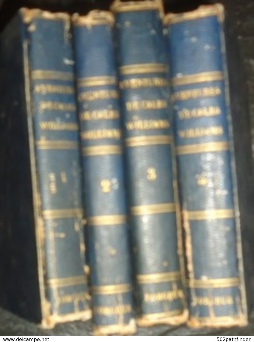 1829 Les Aventures De Caleb Williams W. Godwin Ou Les Choses Comme Elles Sont  Lib.Danthereau  Imp.FirminDidot 4 Tomes - 1801-1900
