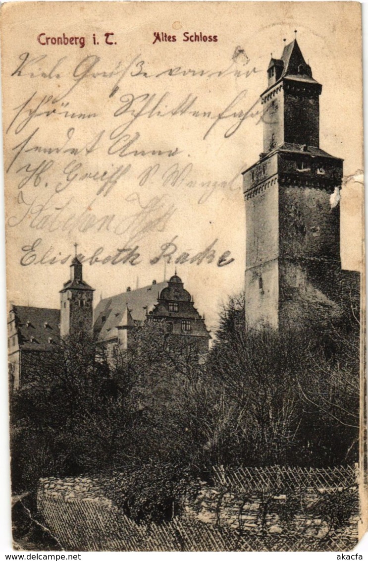 CPA AK Kronberg- Altes Schloss GERMANY (949387) - Kronberg