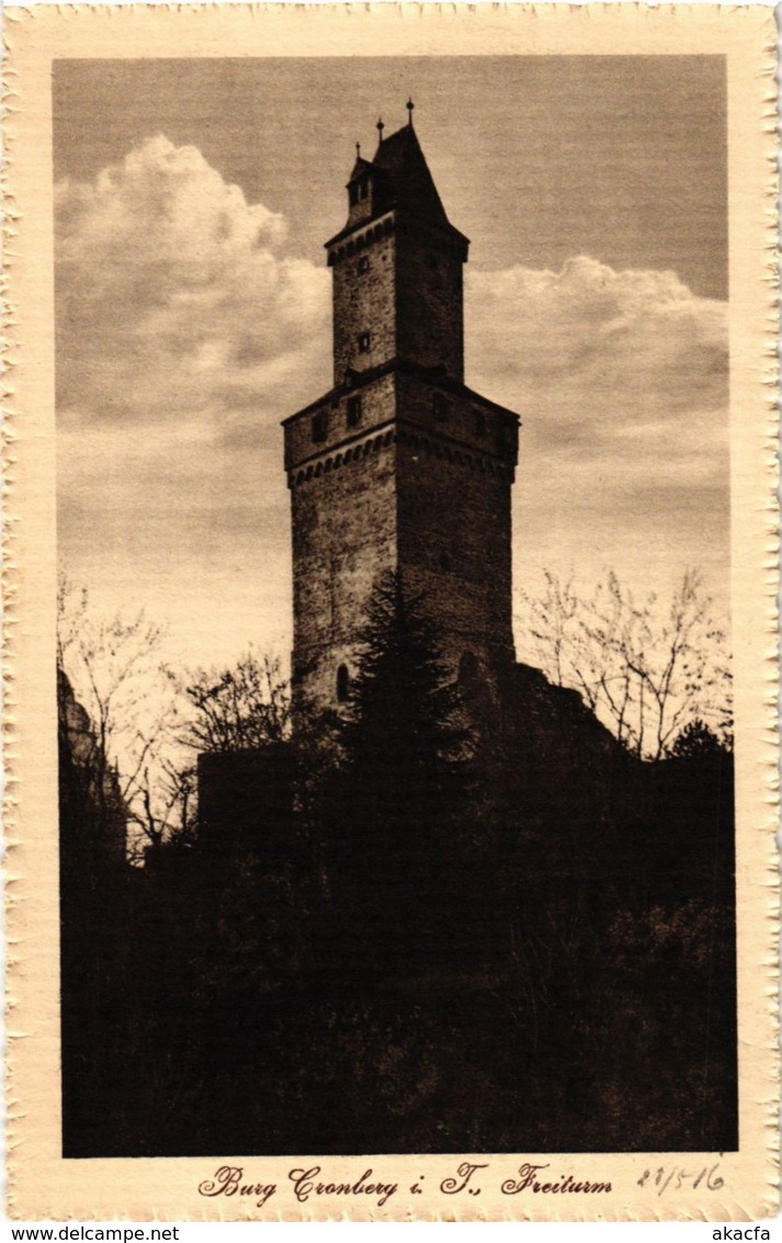 CPA AK Kronberg- Burg, Freiturm GERMANY (949396) - Kronberg