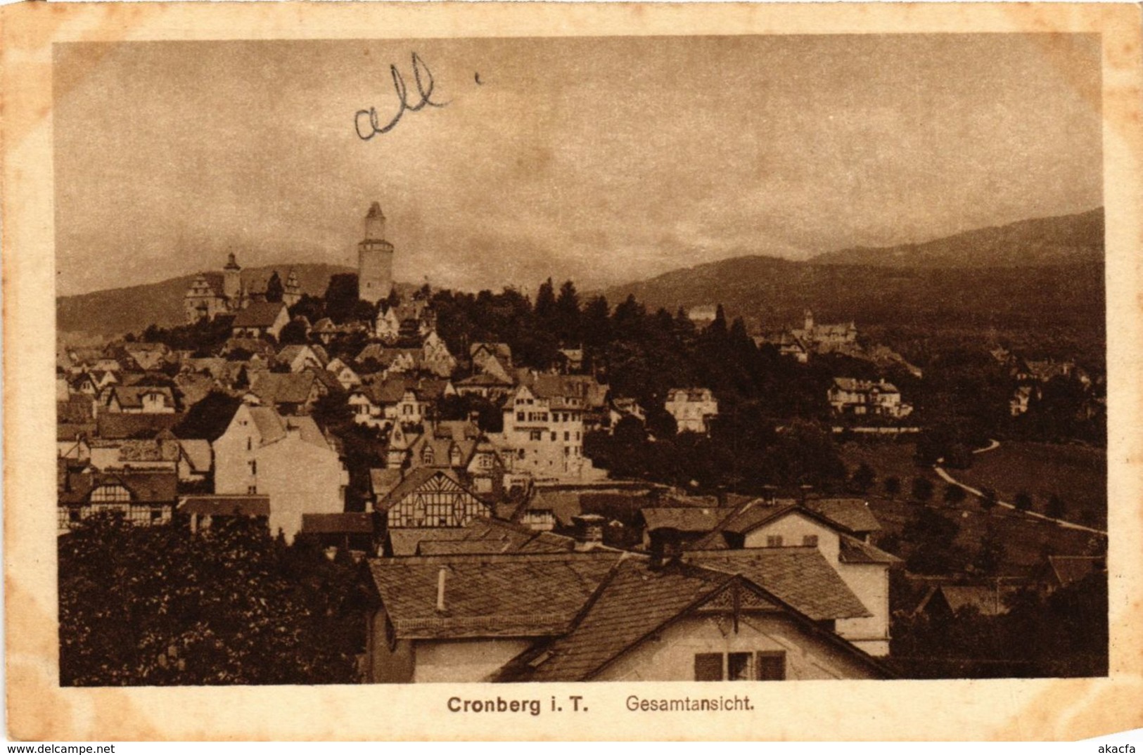 CPA AK Kronberg- Gesamtansicht GERMANY (949457) - Kronberg