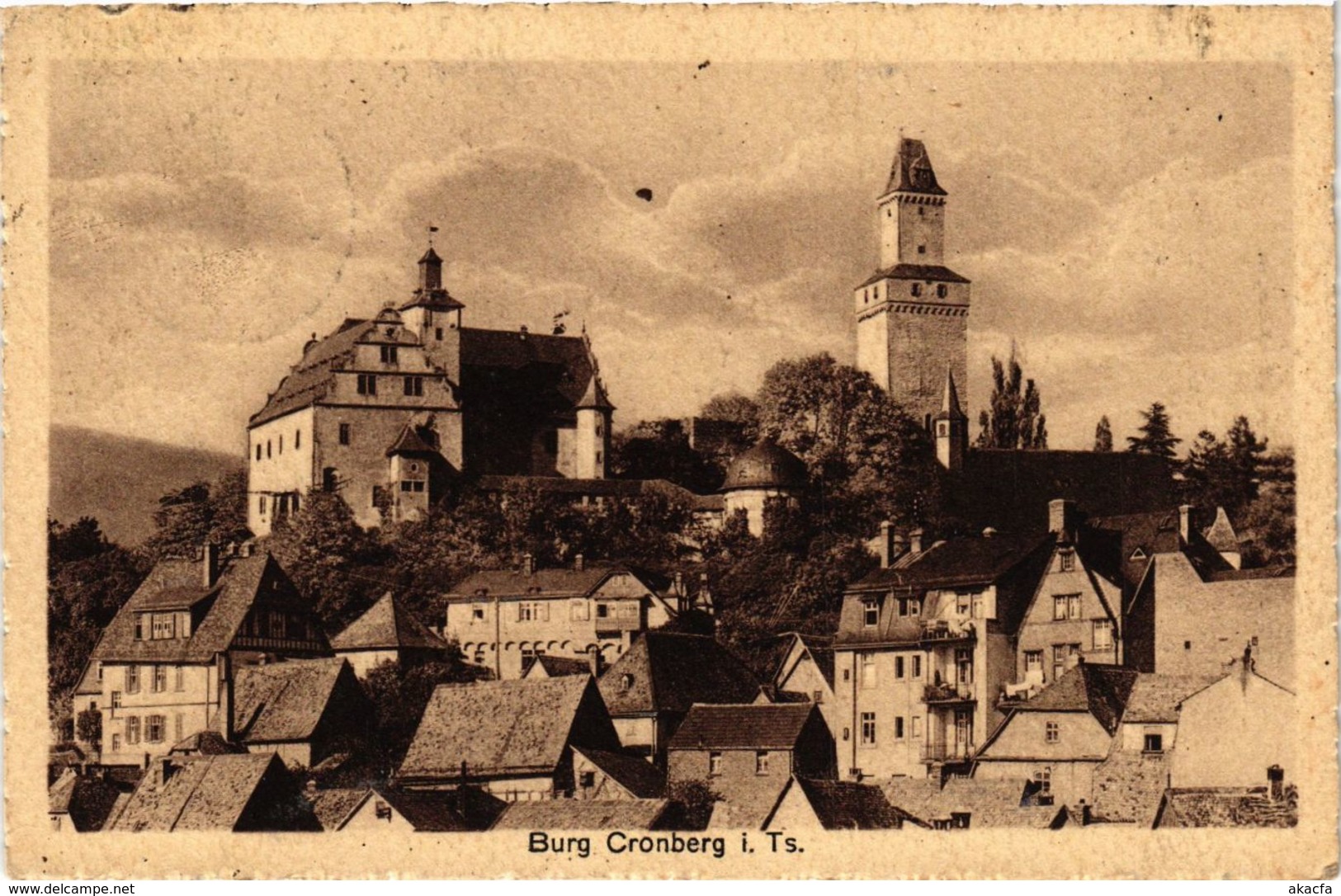 CPA AK Kronberg- Burg GERMANY (949462) - Kronberg