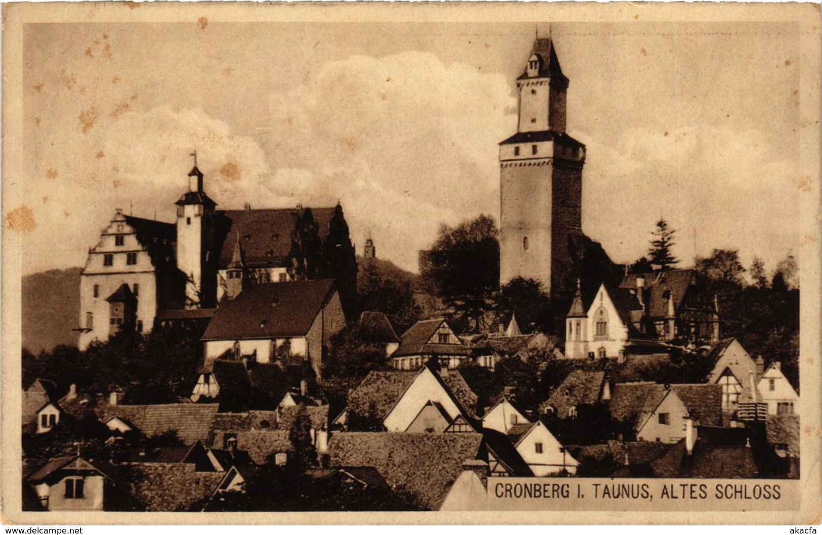 CPA AK Kronberg- Altes Schloss GERMANY (949479) - Kronberg