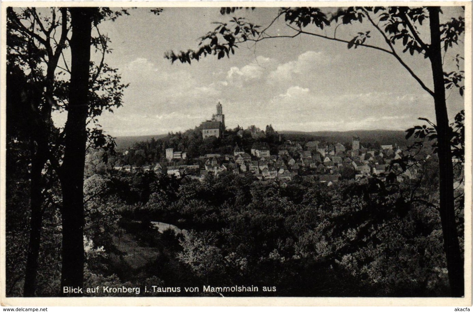 CPA AK Kronberg- Blick V. Mammoishainer Weg GERMANY (949518) - Kronberg