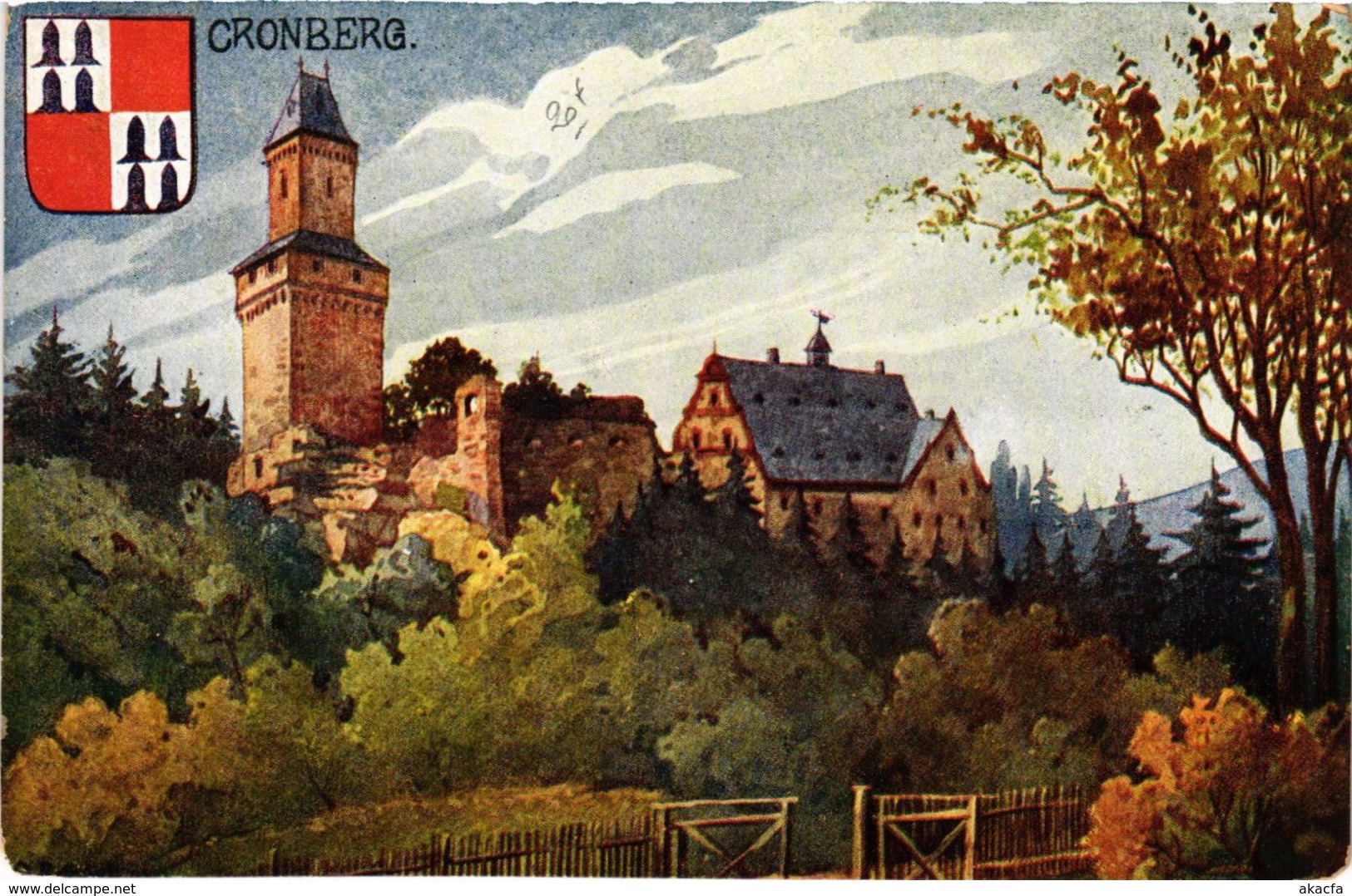 CPA AK Kronberg- Stammschloss GERMANY (949525) - Kronberg