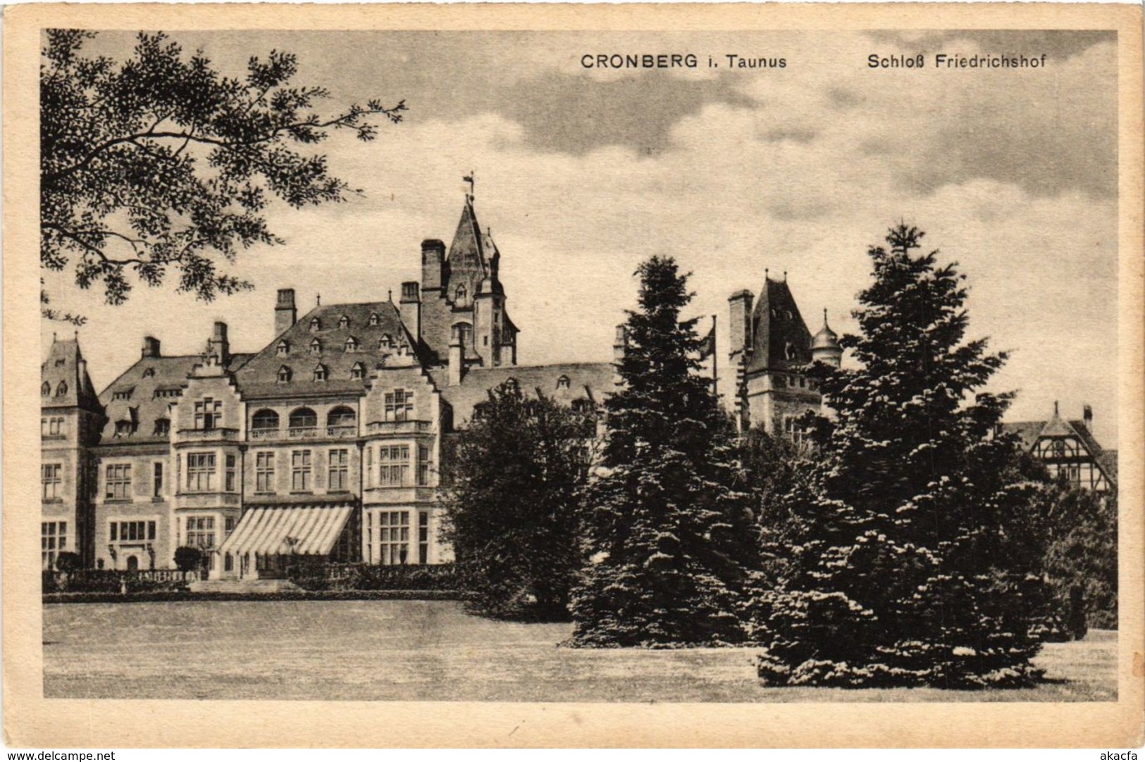 CPA AK Kronberg- Schloss Friedrichshof GERMANY (949571) - Kronberg