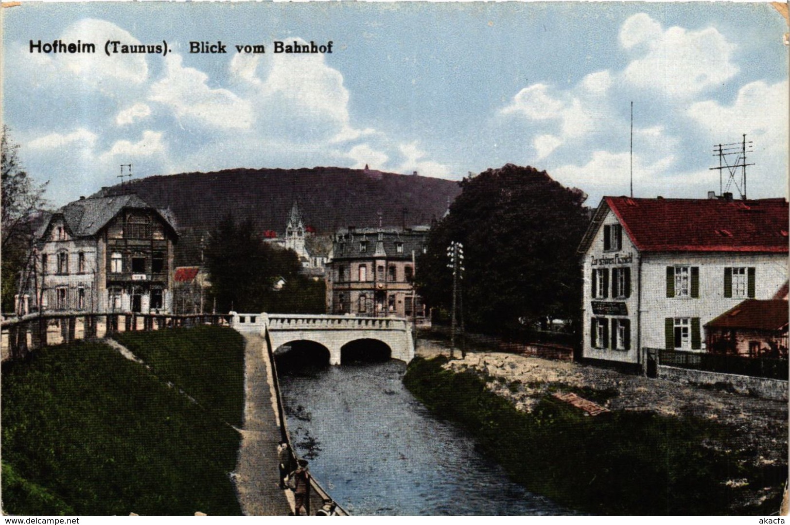 CPA AK Hofheim- Blick Vom Bahnhof GERMANY (949627) - Hofheim