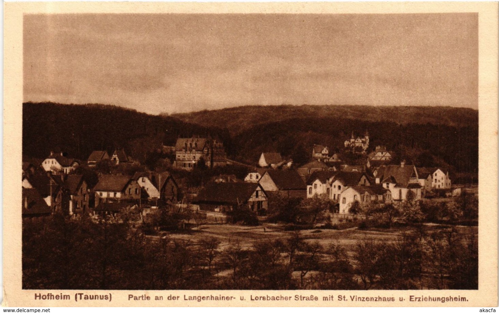 CPA AK Hofheim- Partie An Der Langenhainer GERMANY (949628) - Hofheim