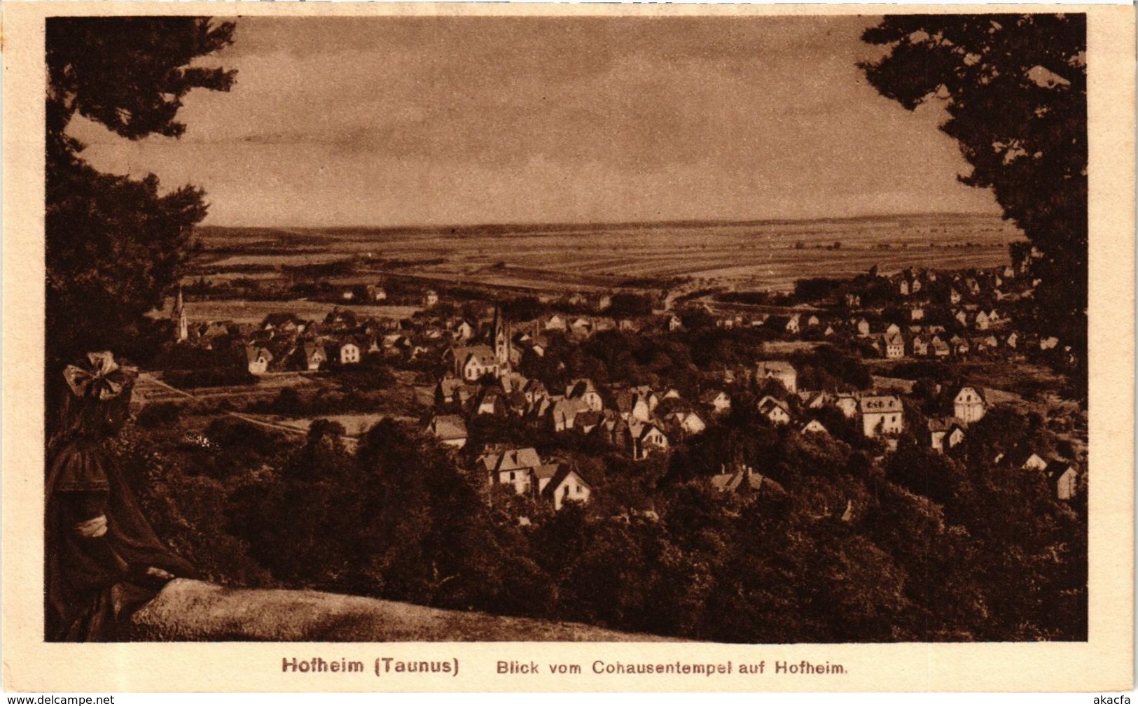 CPA AK Hofheim- Blick Vom Kohausentempel GERMANY (949631) - Hofheim