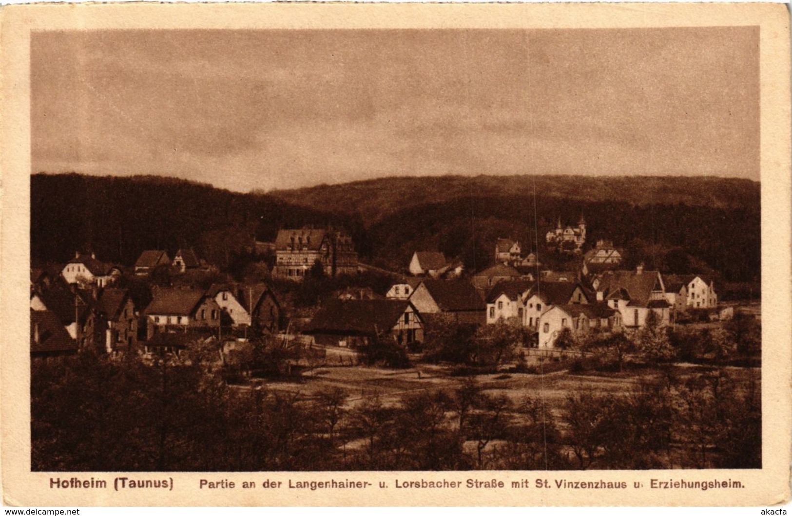 CPA AK Hofheim- Partie An Der Langenhainer GERMANY (949645) - Hofheim