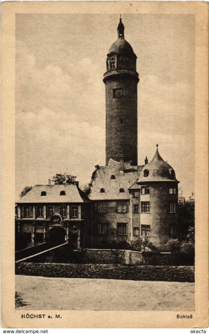 CPA AK Hochst- Schloss GERMANY (949675) - Höchst