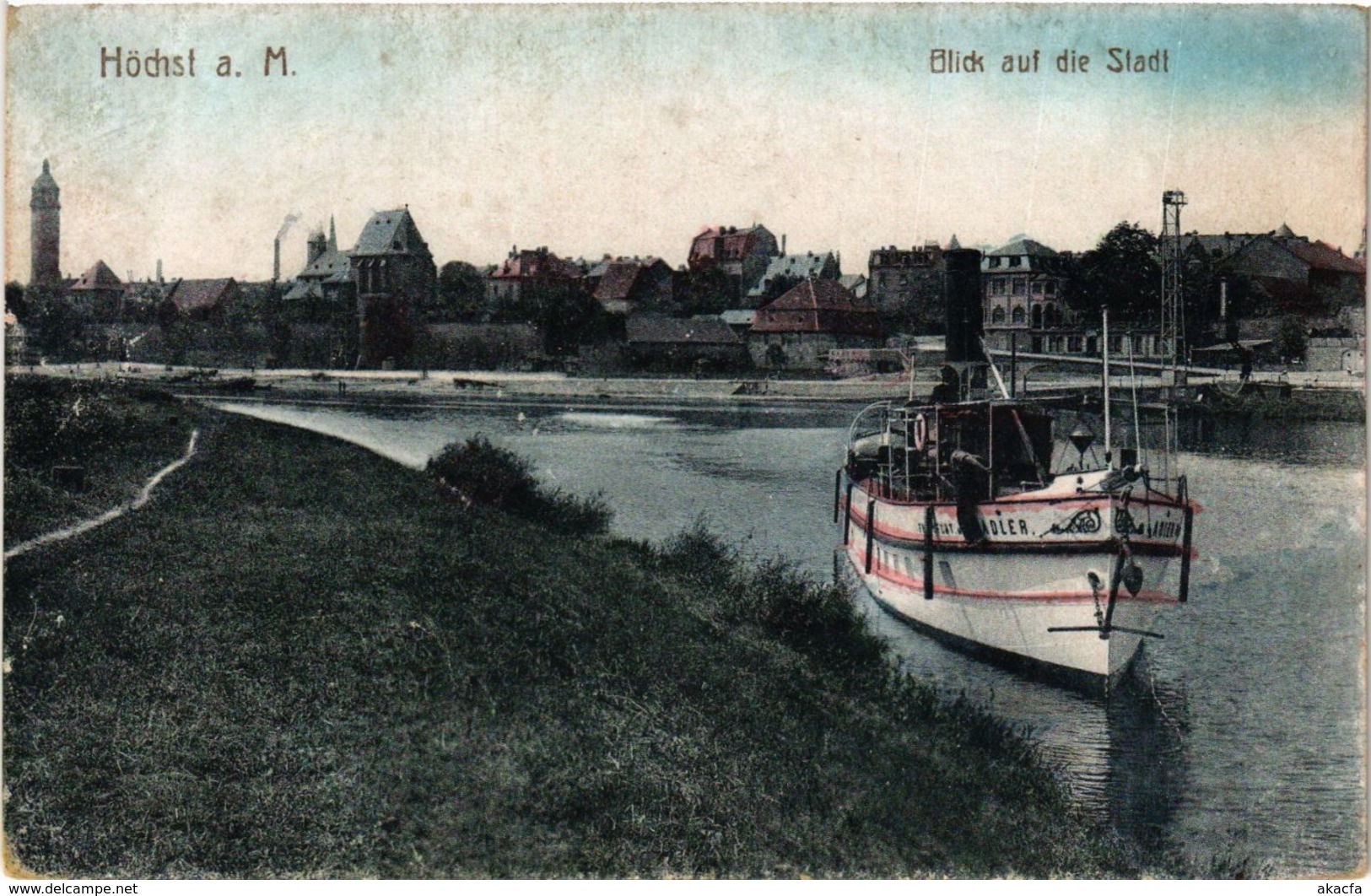 CPA AK Hochst- Blick Auf Die Stadt GERMANY (949683) - Hoechst