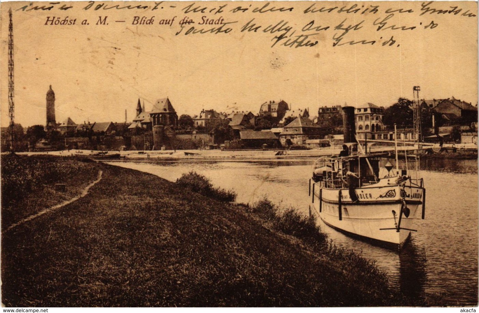 CPA AK Hochst- Blick Auf Die Stadt GERMANY (949691) - Hoechst