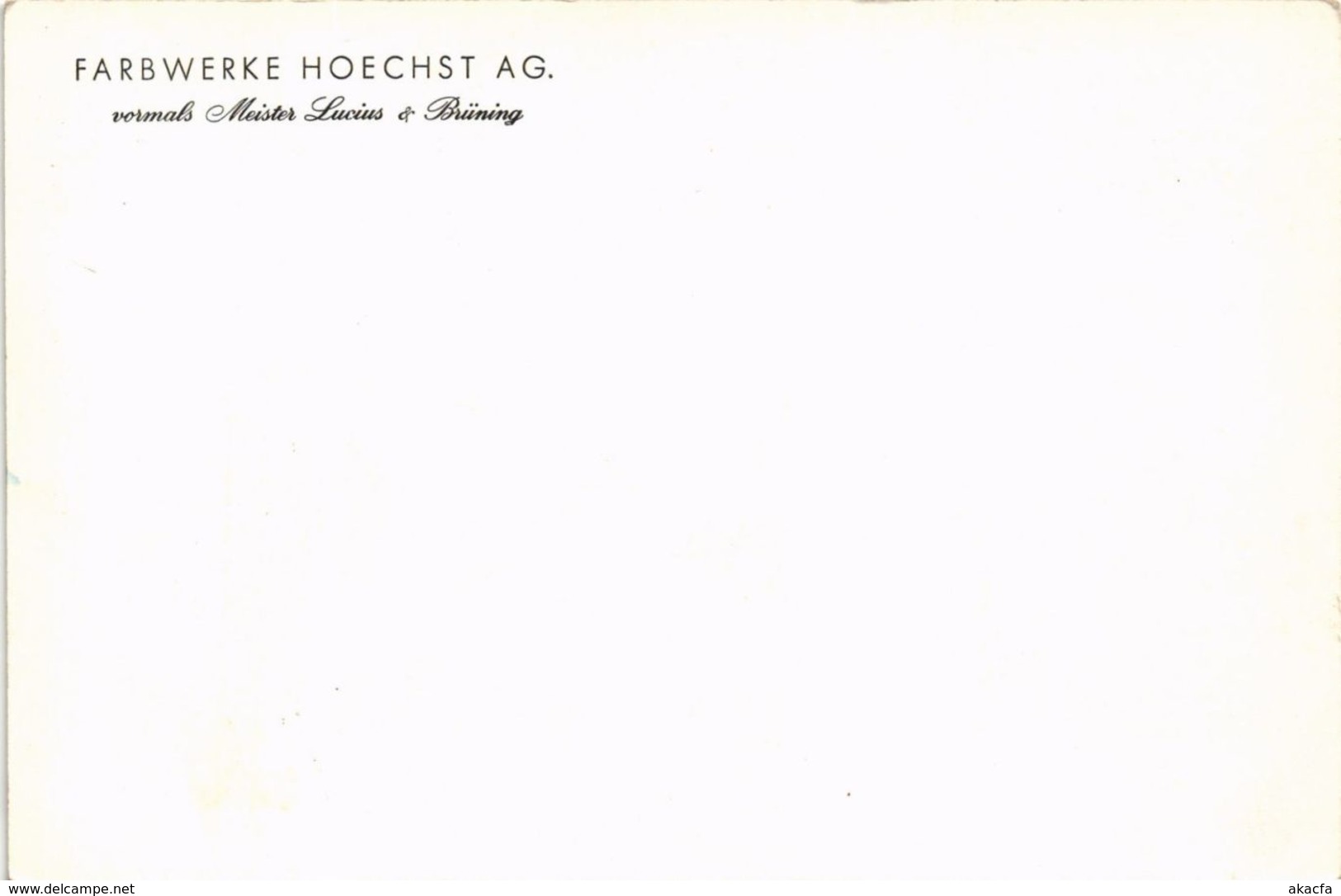 CPA AK Hochst- GERMANY (949697) - Hoechst