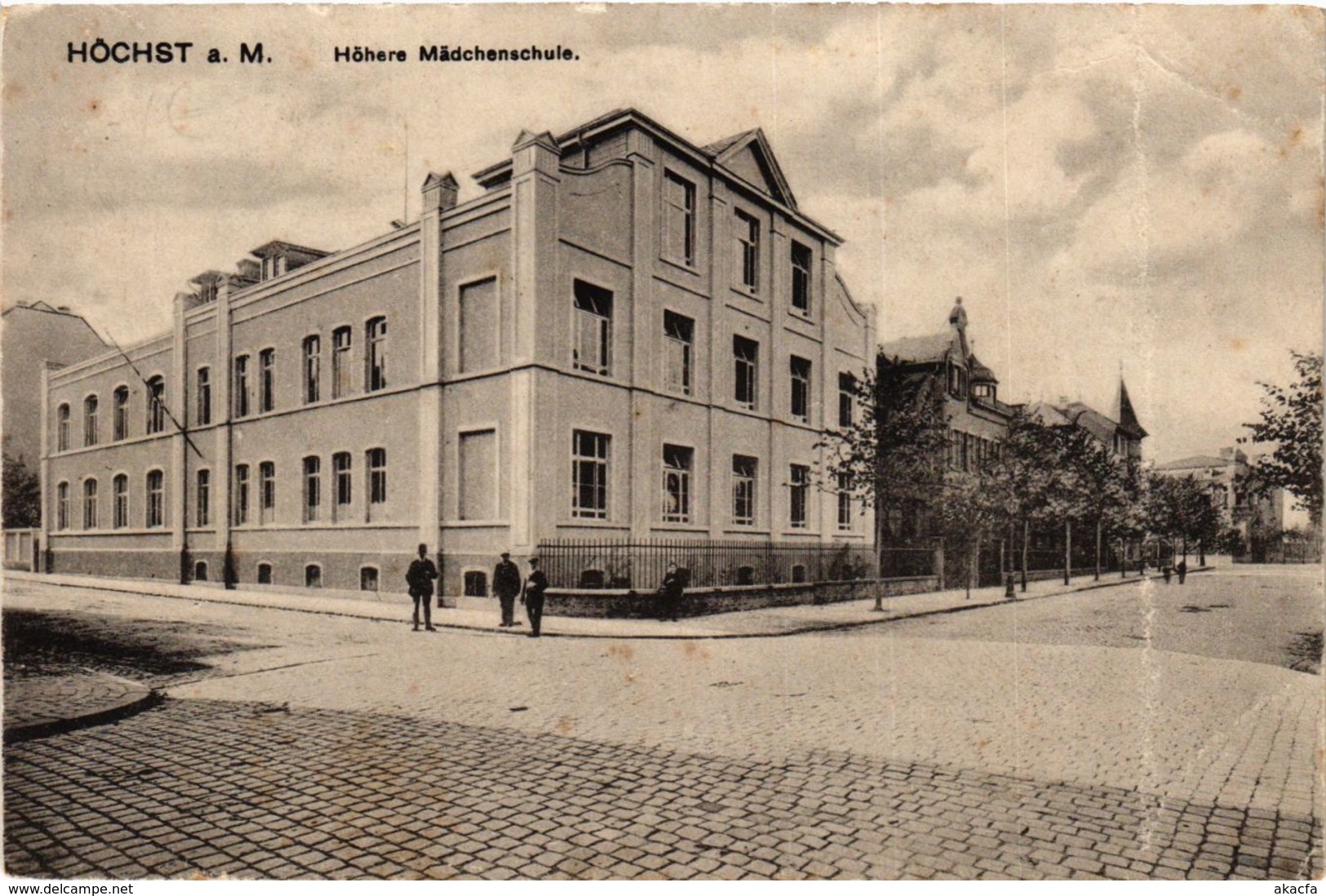 CPA AK Hochst- Hohere Madchenschule GERMANY (949706) - Hoechst
