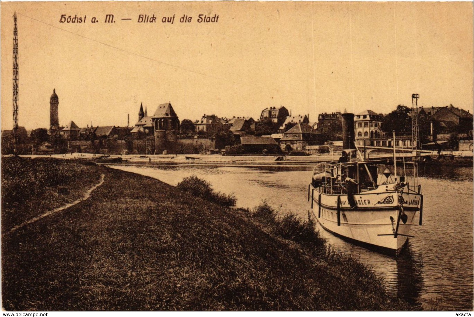 CPA AK Hochst- Blick Auf Die Stadt GERMANY (949721) - Höchst