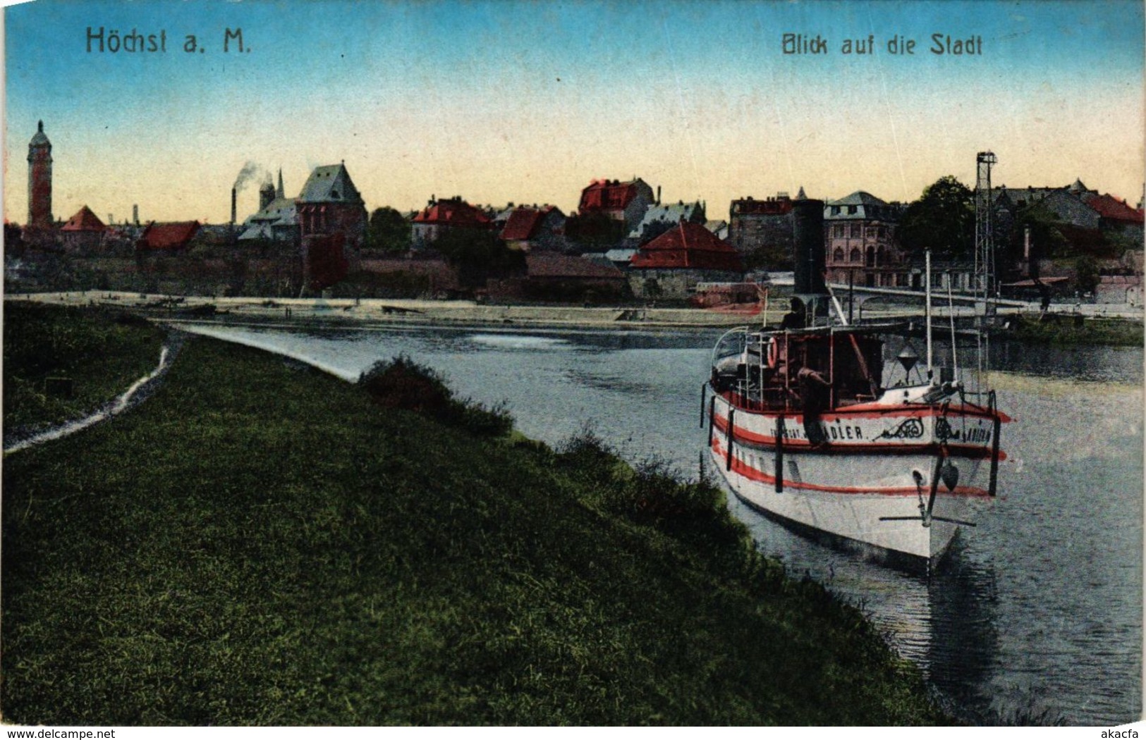 CPA AK Hochst- Blick Auf Die Stadt GERMANY (949726) - Höchst