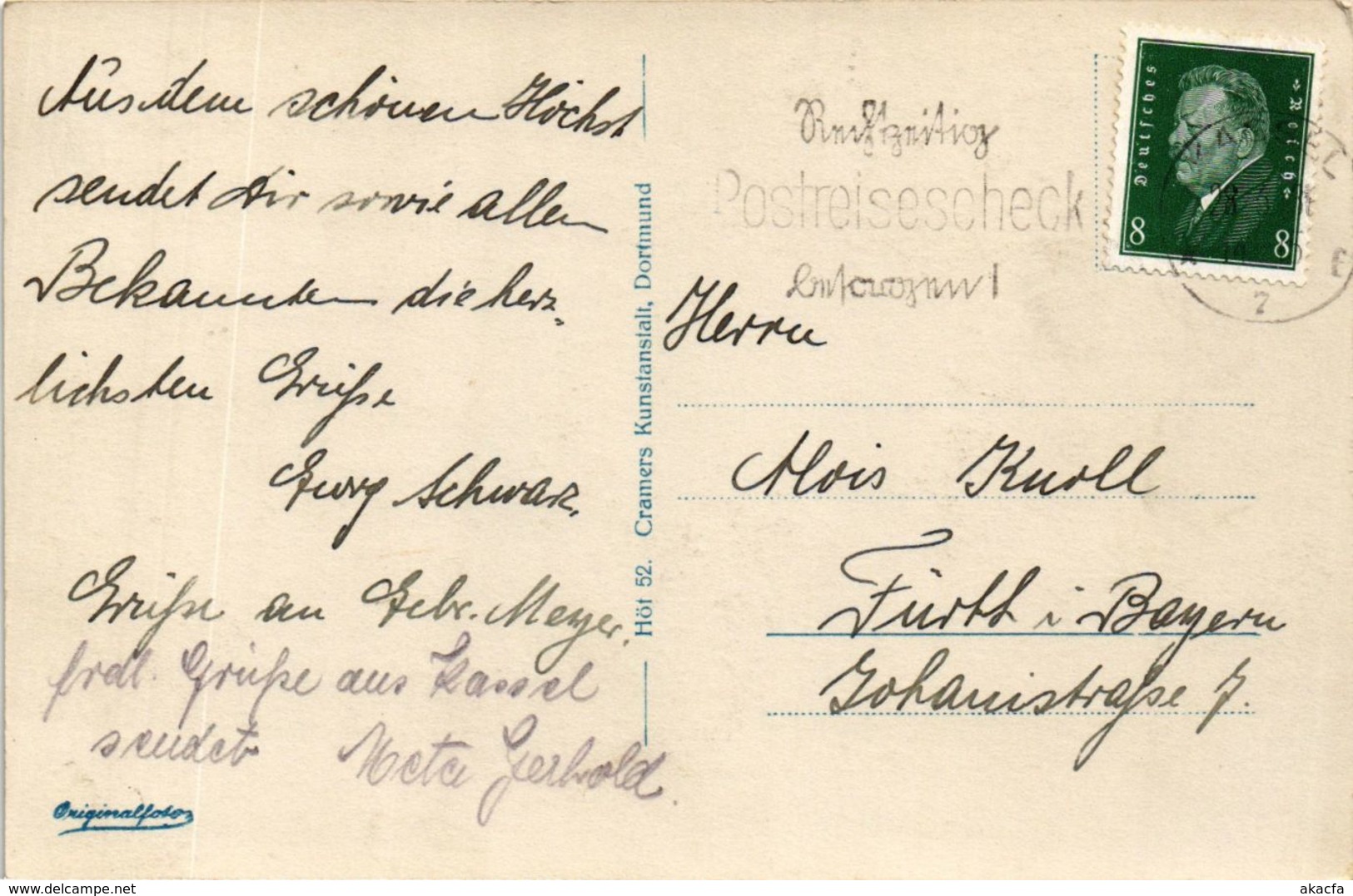 CPA AK Hochst- Partie An Der Konigssteinerstrasse GERMANY (949734) - Hoechst