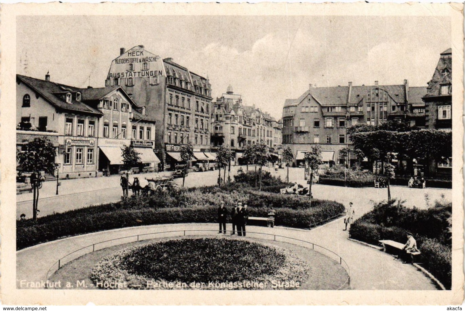 CPA AK Hochst- Partie An Der Konigssteinerstrasse GERMANY (949739) - Hoechst