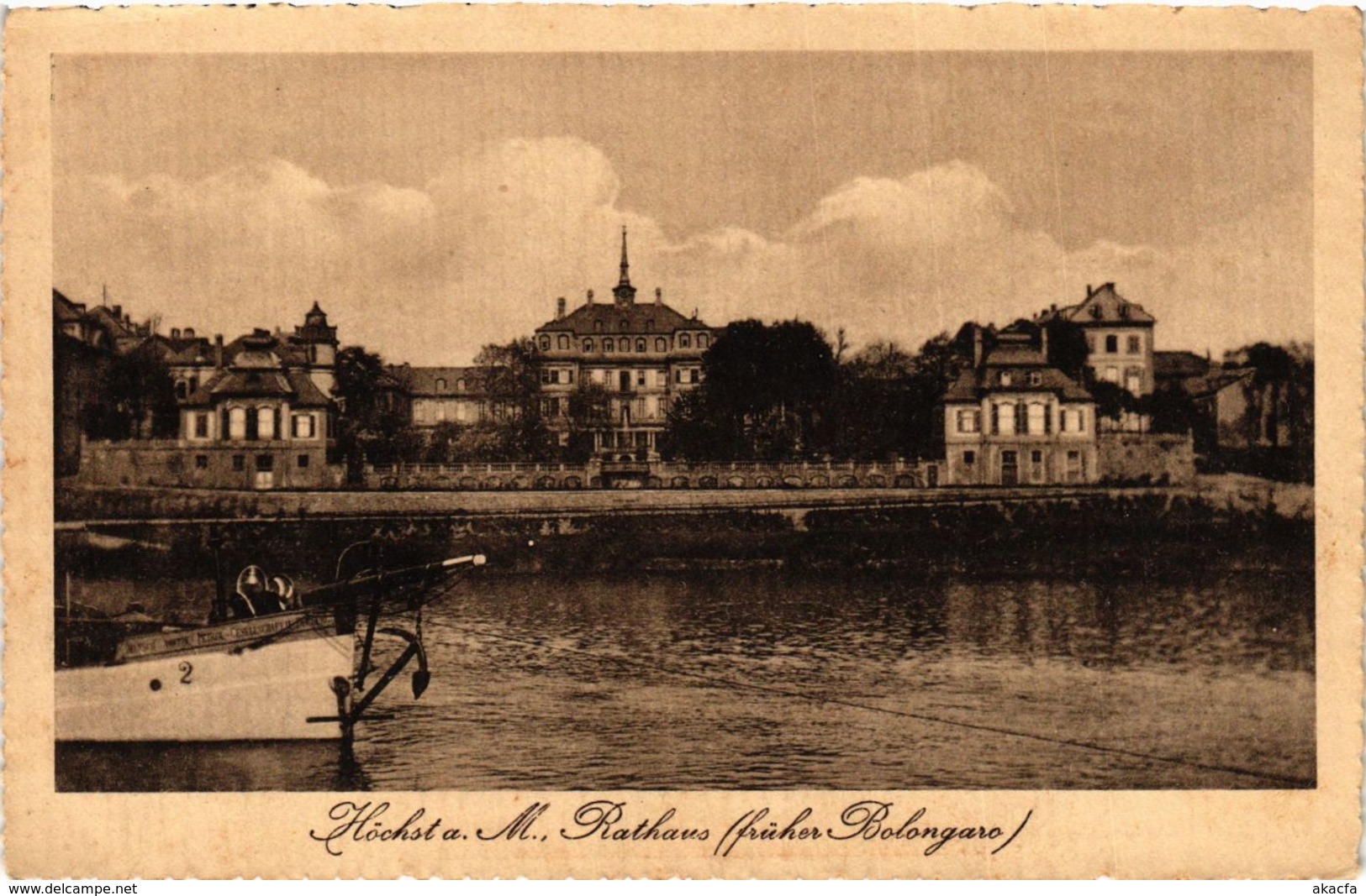 CPA AK Hochst- Rathaus GERMANY (949743) - Höchst