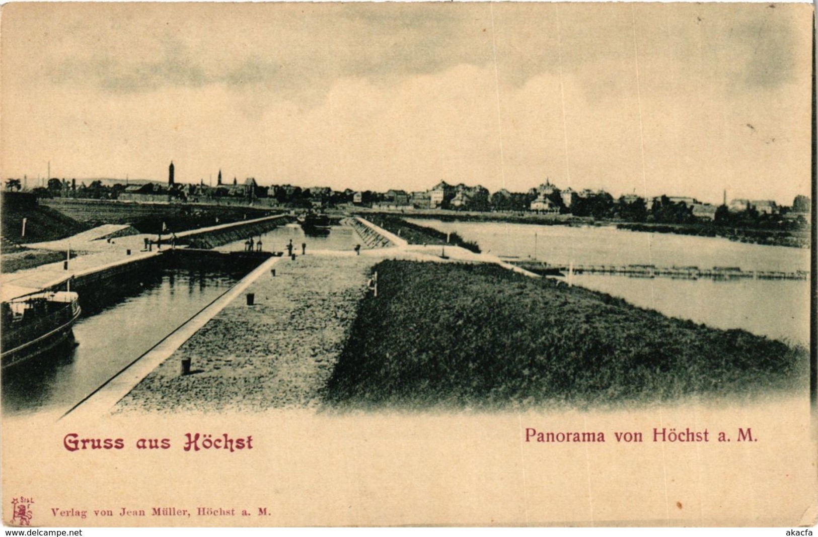 CPA AK Hochst- Panorama GERMANY (949765) - Hoechst