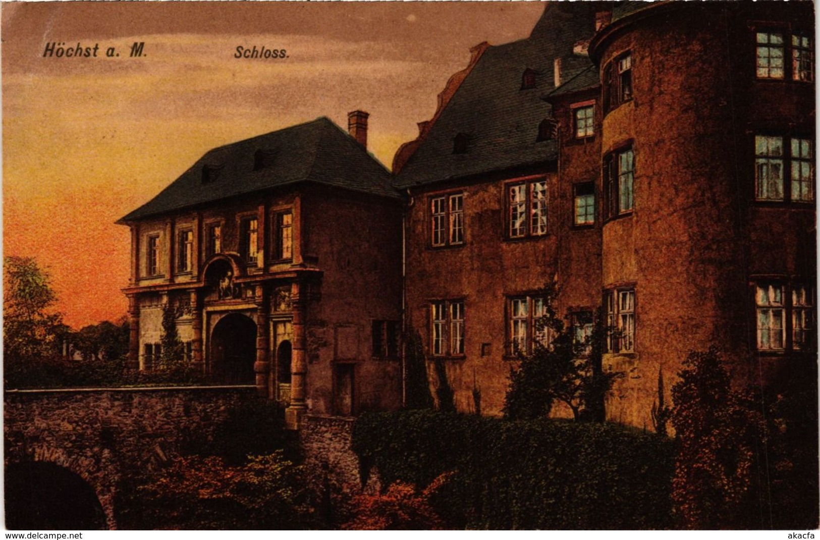 CPA AK Hochst- Schloss GERMANY (949766) - Höchst