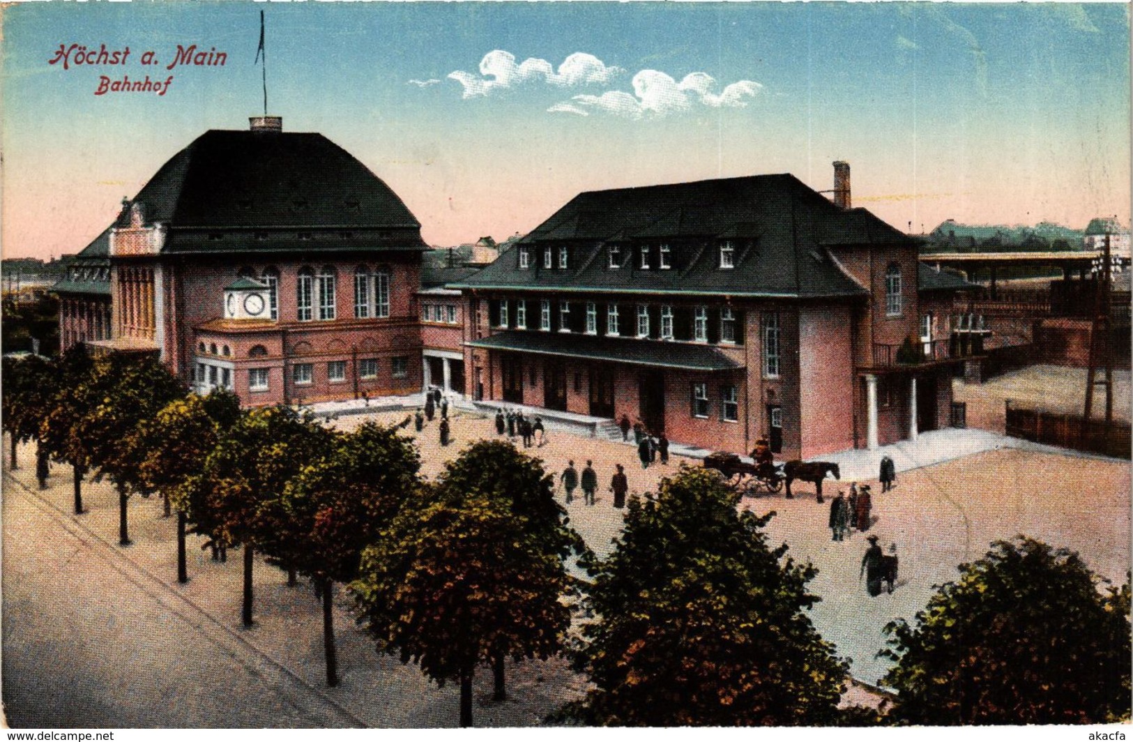 CPA AK Hochst- Bahnhof GERMANY (949787) - Höchst