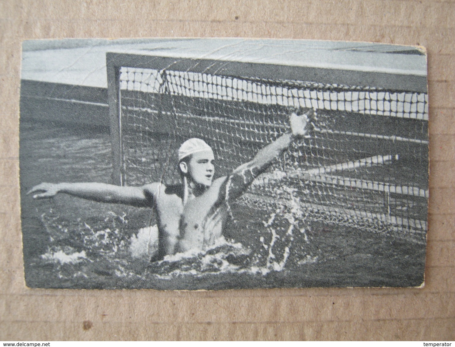 Water Polo Player - Olympics / Picture, Clip From A Cigarette Box ( 25 Zigaretten Österr. - Tabak Regie ) - Autres & Non Classés