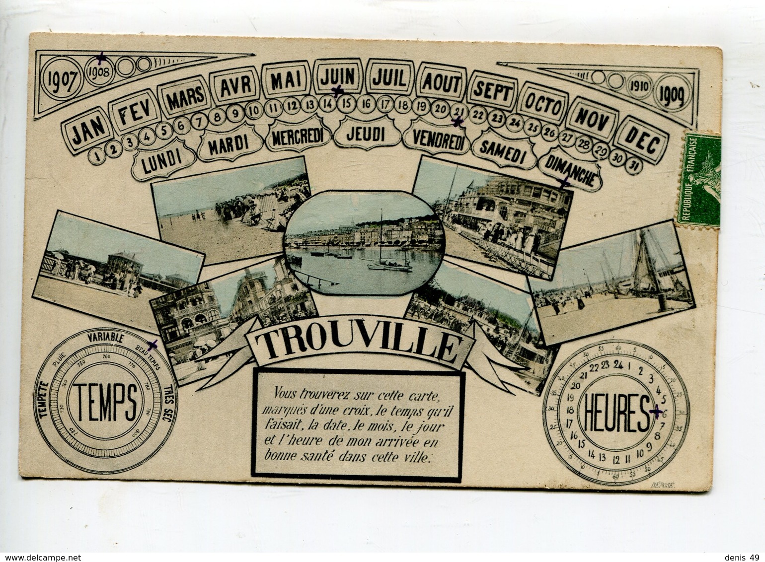 Trouville Fantaisie 1907 - Trouville