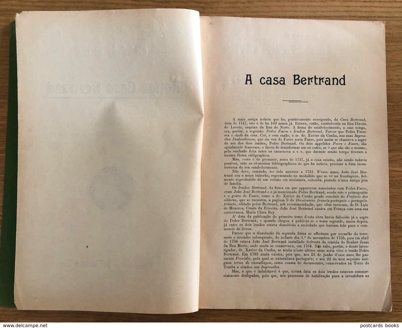 1907 Catalogo Geral Da ANTIGA CASA BERTRAND Livraria-Editora De 1732. Rua Garrett 73-75 LISBOA Portugal (115 Paginas) - Revues & Journaux