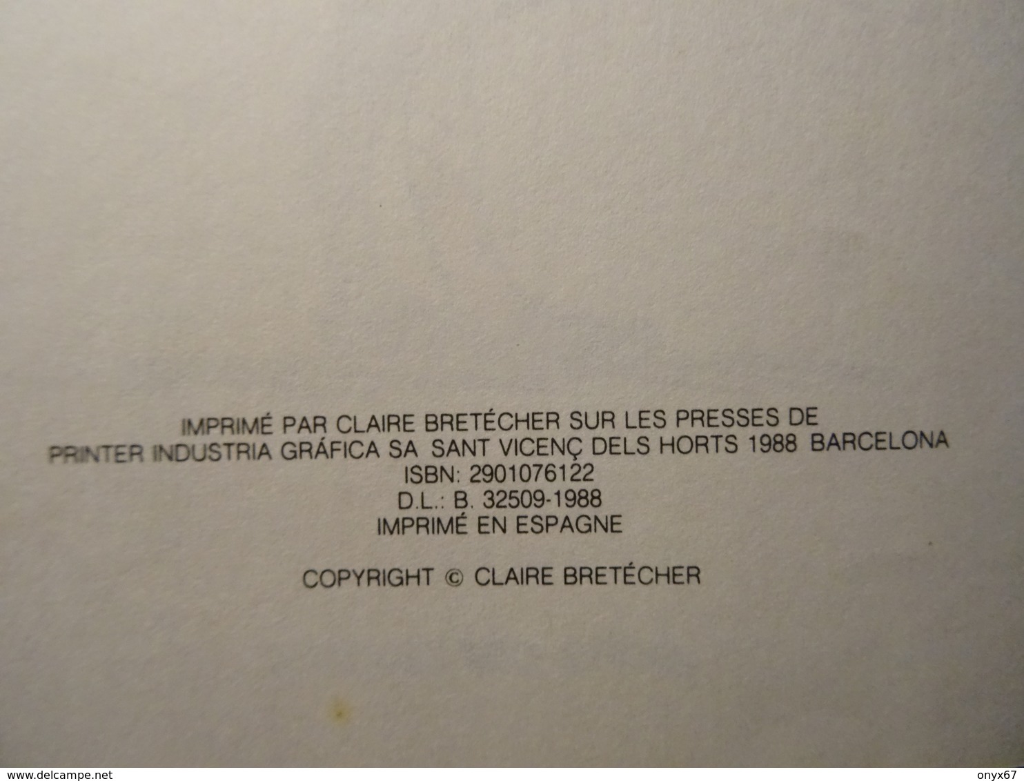 BD Cartonnée Claire BRETECHER " Agrippine "   1988 Imprimé En Espagne 3 SCANS - Brétecher