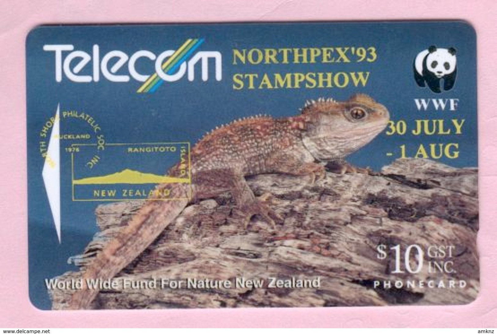 New Zealand - Private Overprint - 1993 Northpex 93 Stampshow $10 - VFU - NZ-PO-32 - New Zealand
