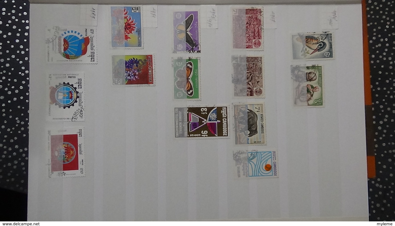 B382 Collection timbres et blocs oblitérés de divers pays d'Afrique. A saisir !!!