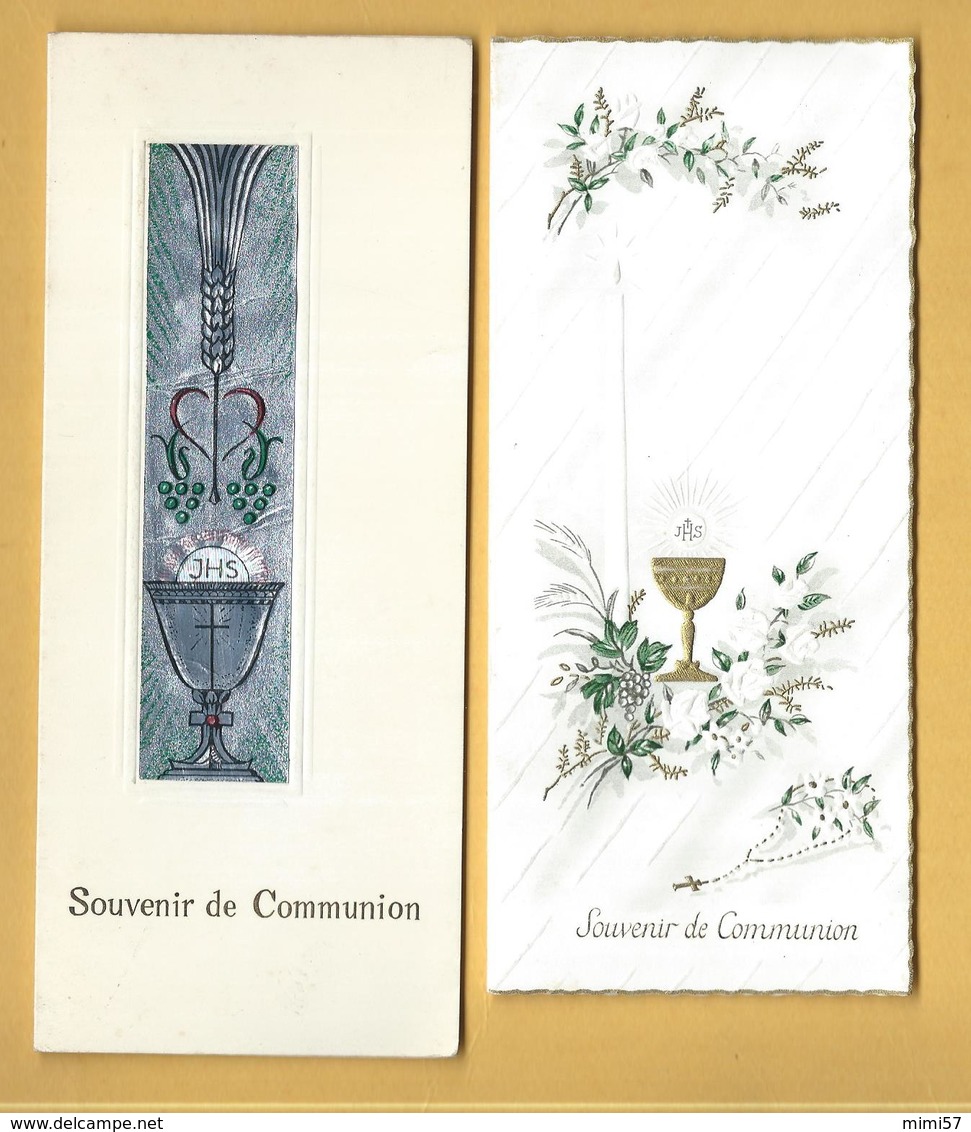 Lot De 4 Souvenirs De Communion - Communion