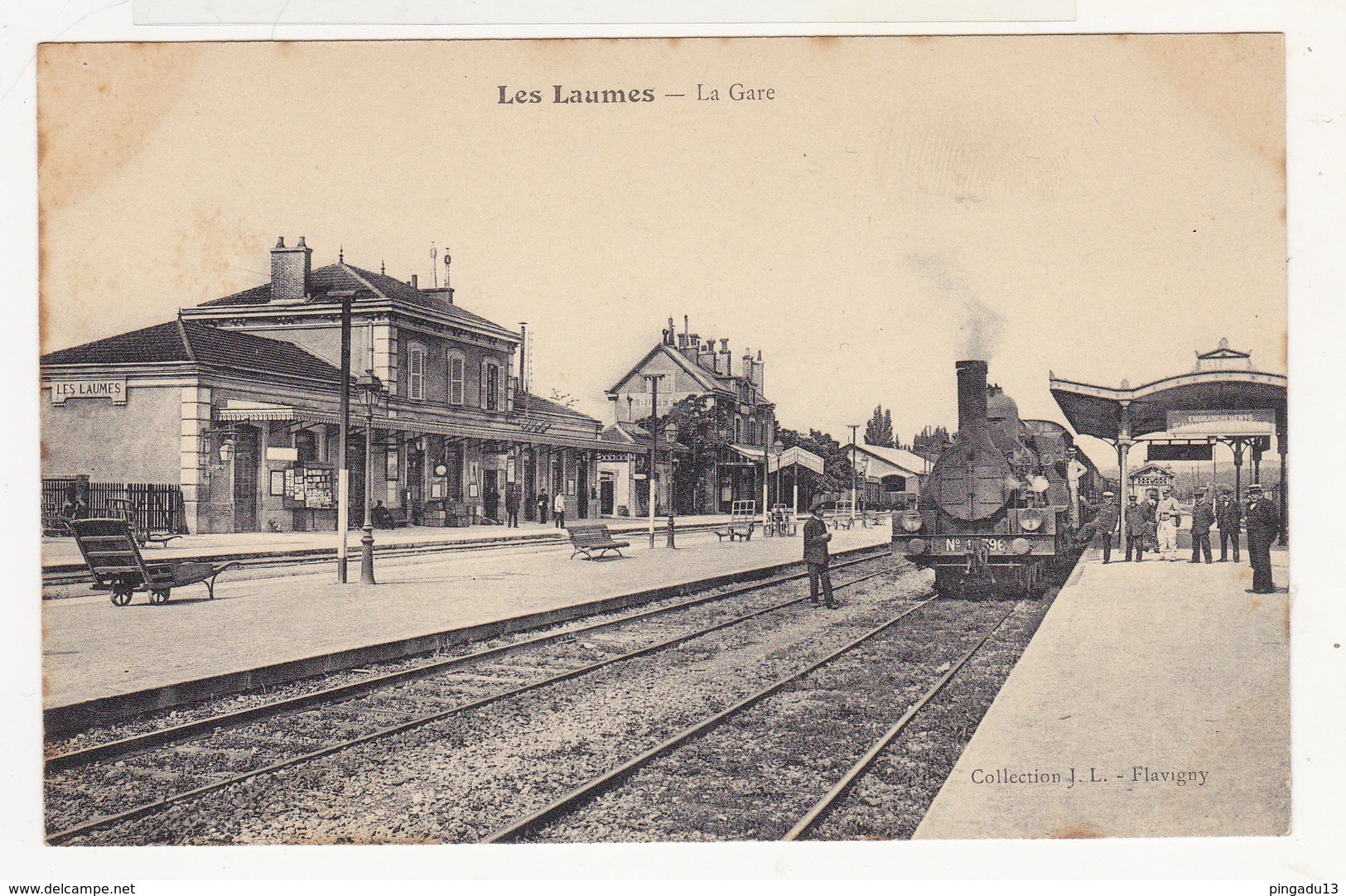 Au Plus Rapide Les Laumes La Gare Non Circulé Bon état - Venarey Les Laumes