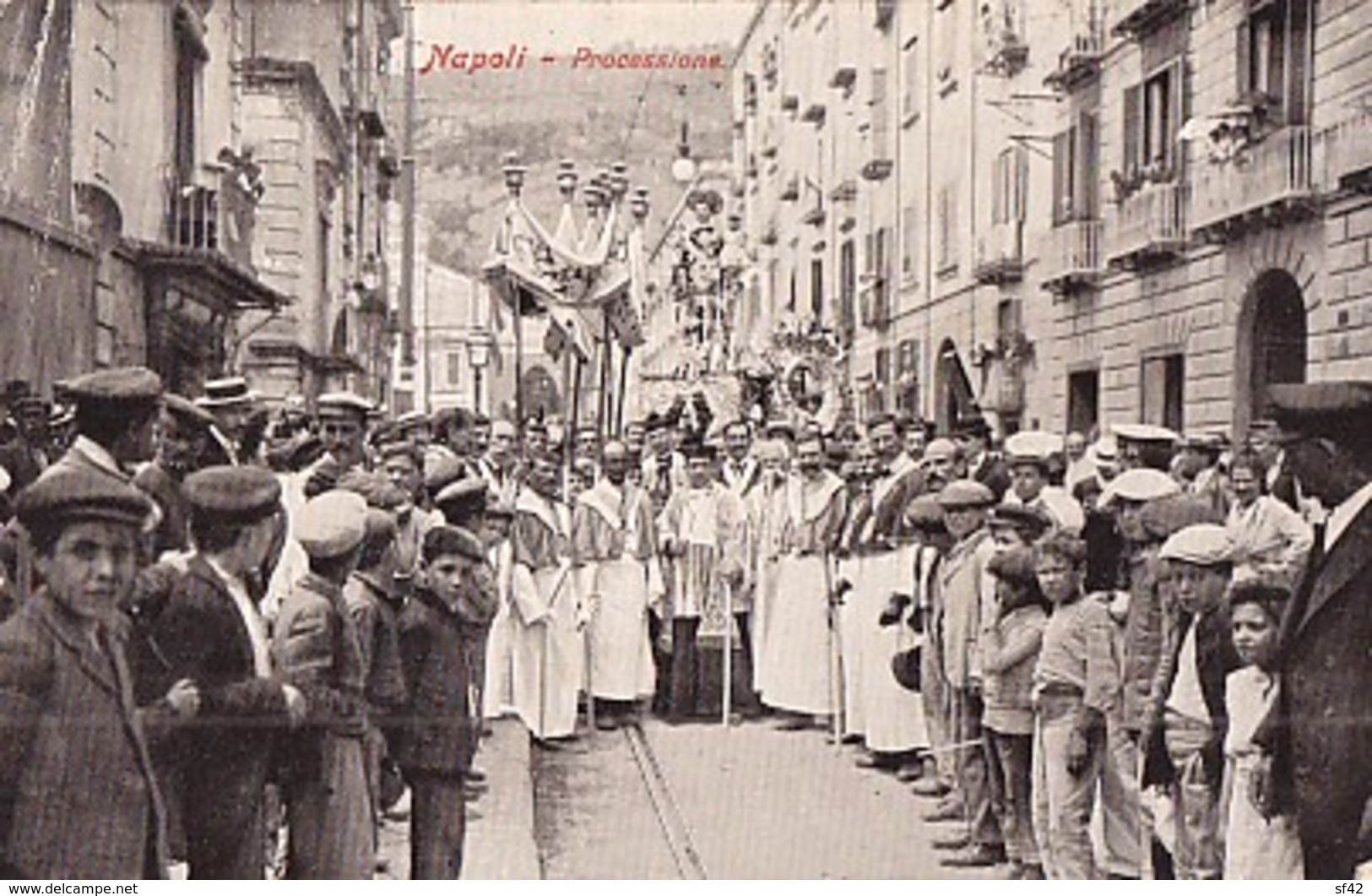 NAPOLI      PROCESSIONE - Napoli