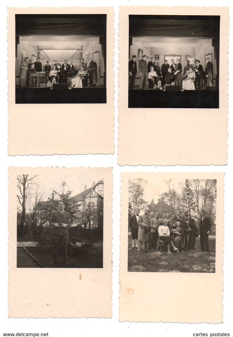 KREFELD  Stalag VI J - 3 Cartes Photo + 10 Mini Photos - Guerre 1939-45