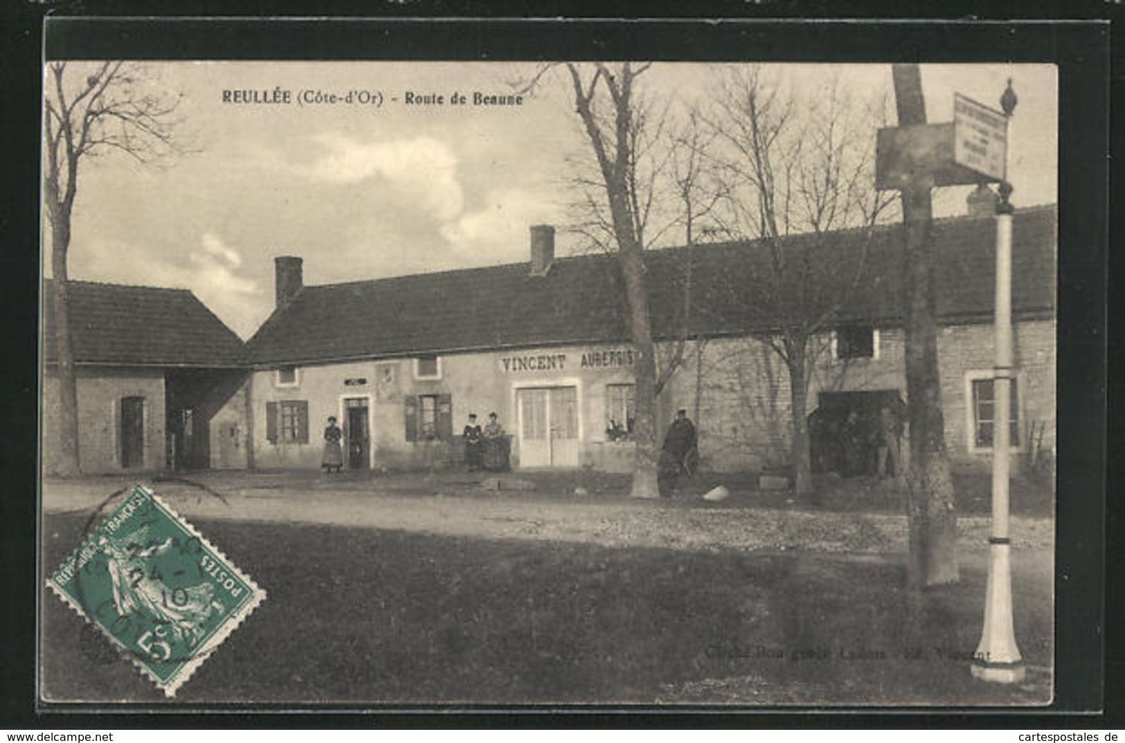 CPA Reullee, Route De Beaune - Beaune