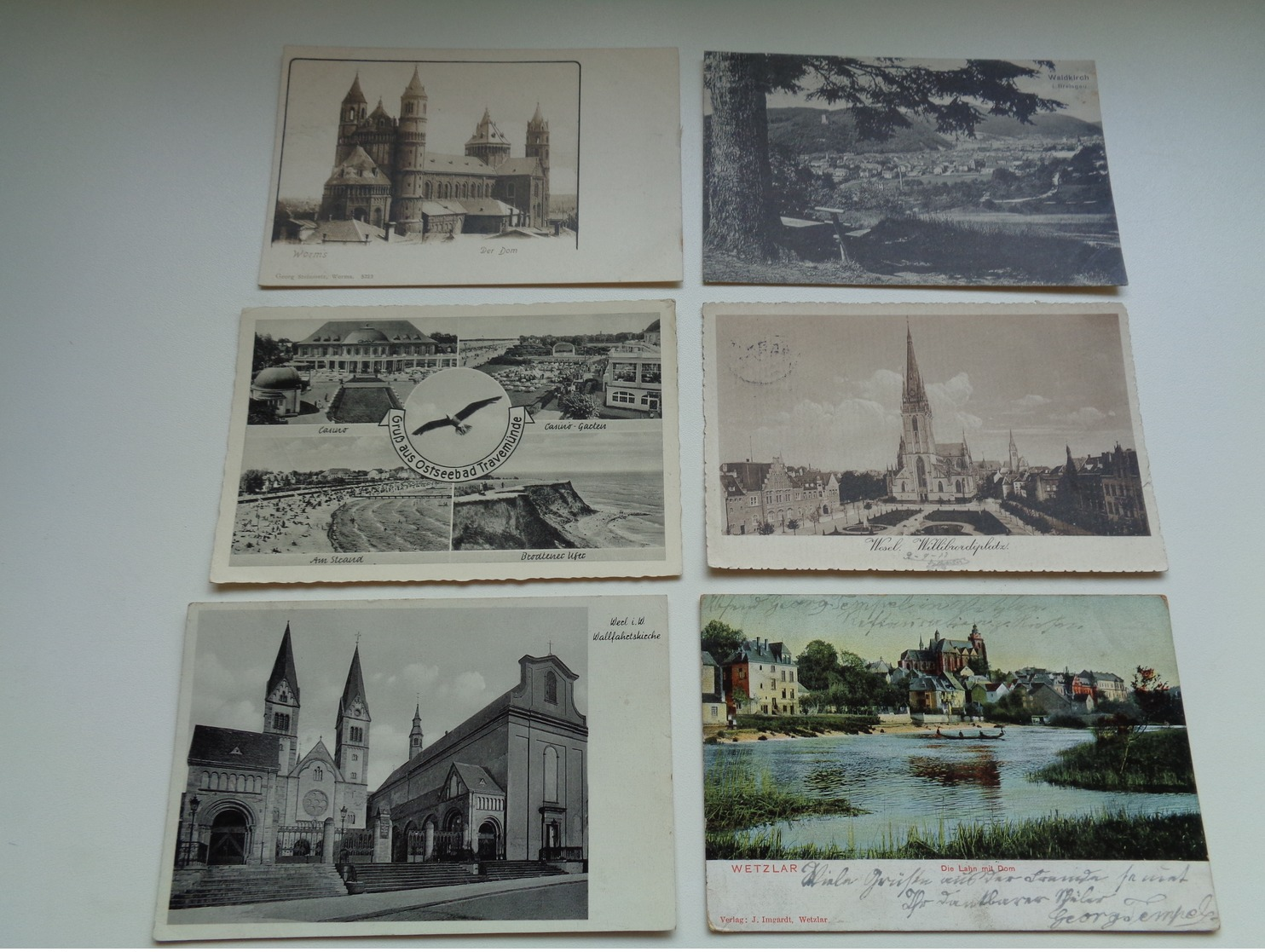 Lot de 60 cartes postales d' Allemagne Deutschland     Lot van 60 postkaarten van Duitsland - 60 scans