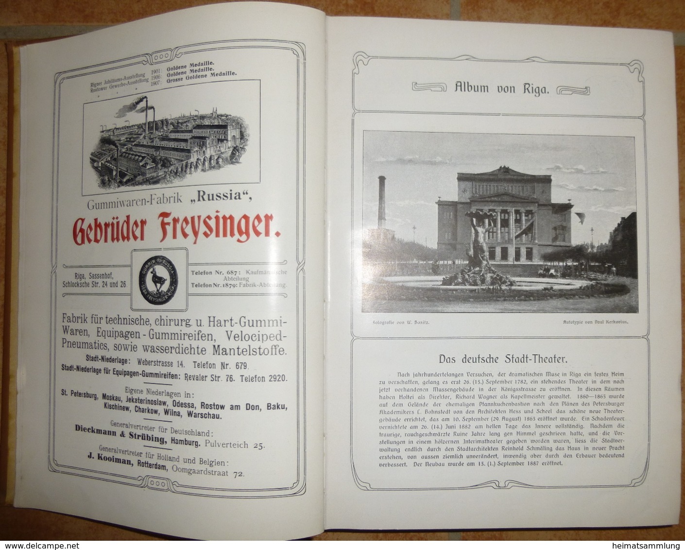 Lettland - Riga - Rigasches Adressbuch 1911 - 1044 Seiten - Ohne Zuordnung