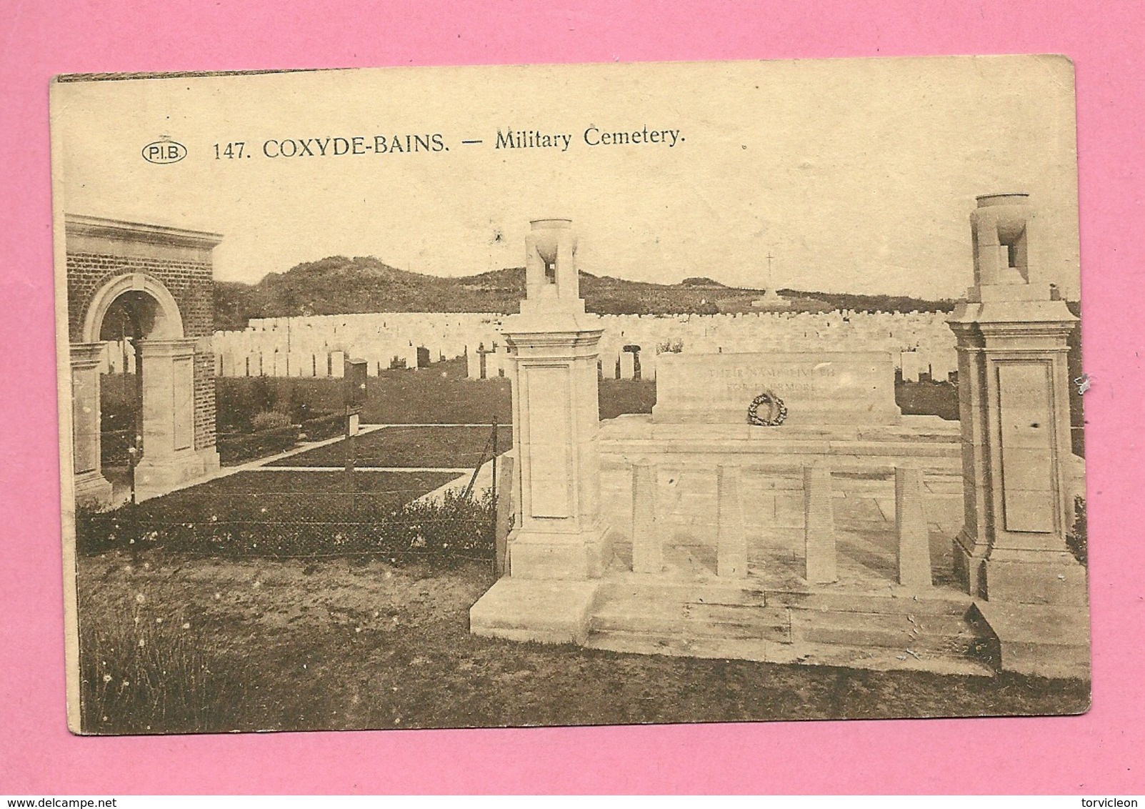 C.P. Koksijde = Military  Cemetery - Koksijde