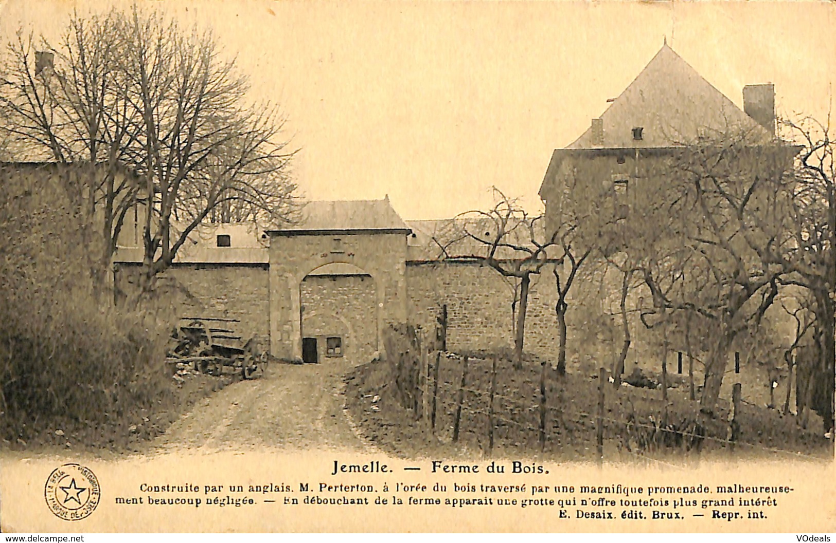 CPA - Belgique - Jemelle - Ferme Du Bois - Rochefort