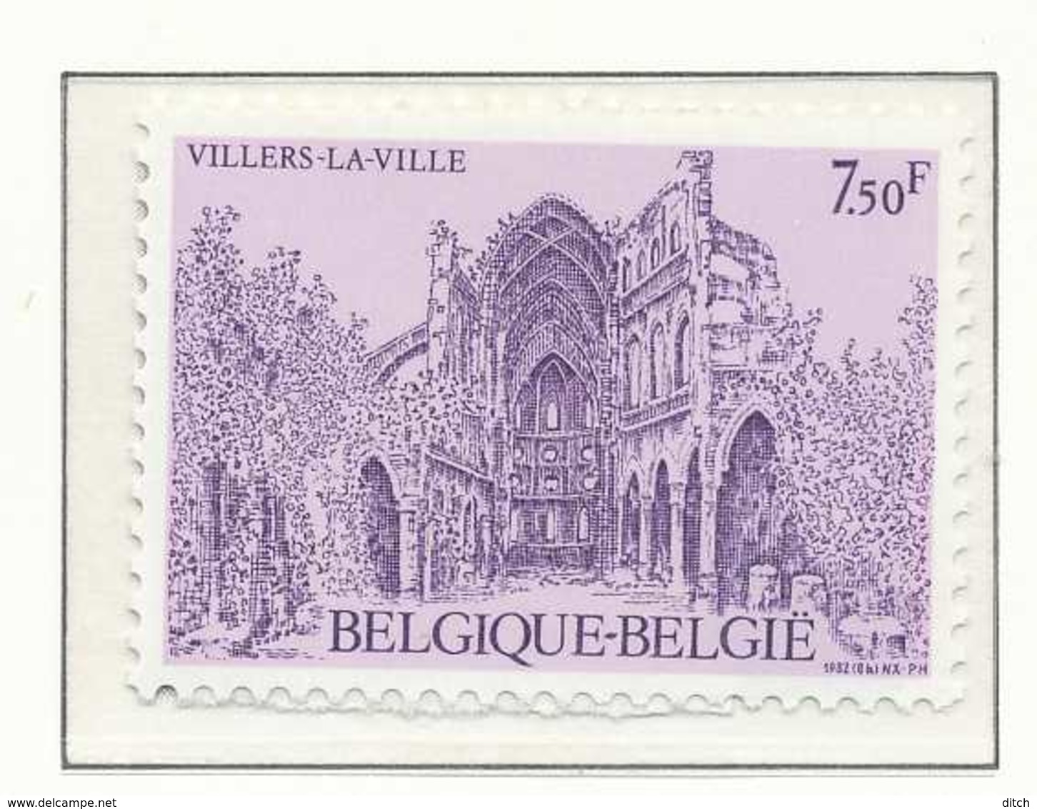 D - [152162]TB//**/Mnh-N° 2057, Tourisme, Abbaye De Villers-la-Ville, SNC - Neufs