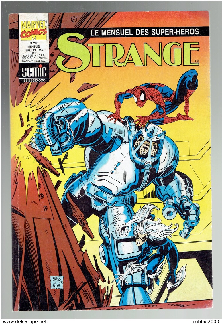 STRANGE 1994 MARVEL COMICS SEMIC N° 295 - Strange
