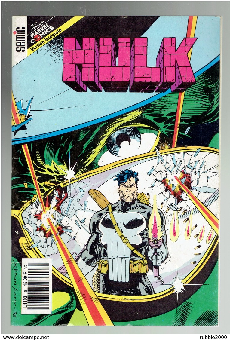 HULK 1993 MARVEL COMICS SEMIC N° 8 - Hulk