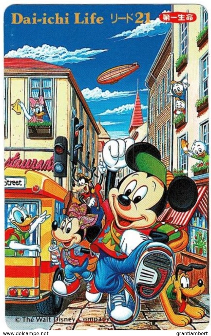 Japan, Disney Dai-ichi Life Telephone Card - - - Disney