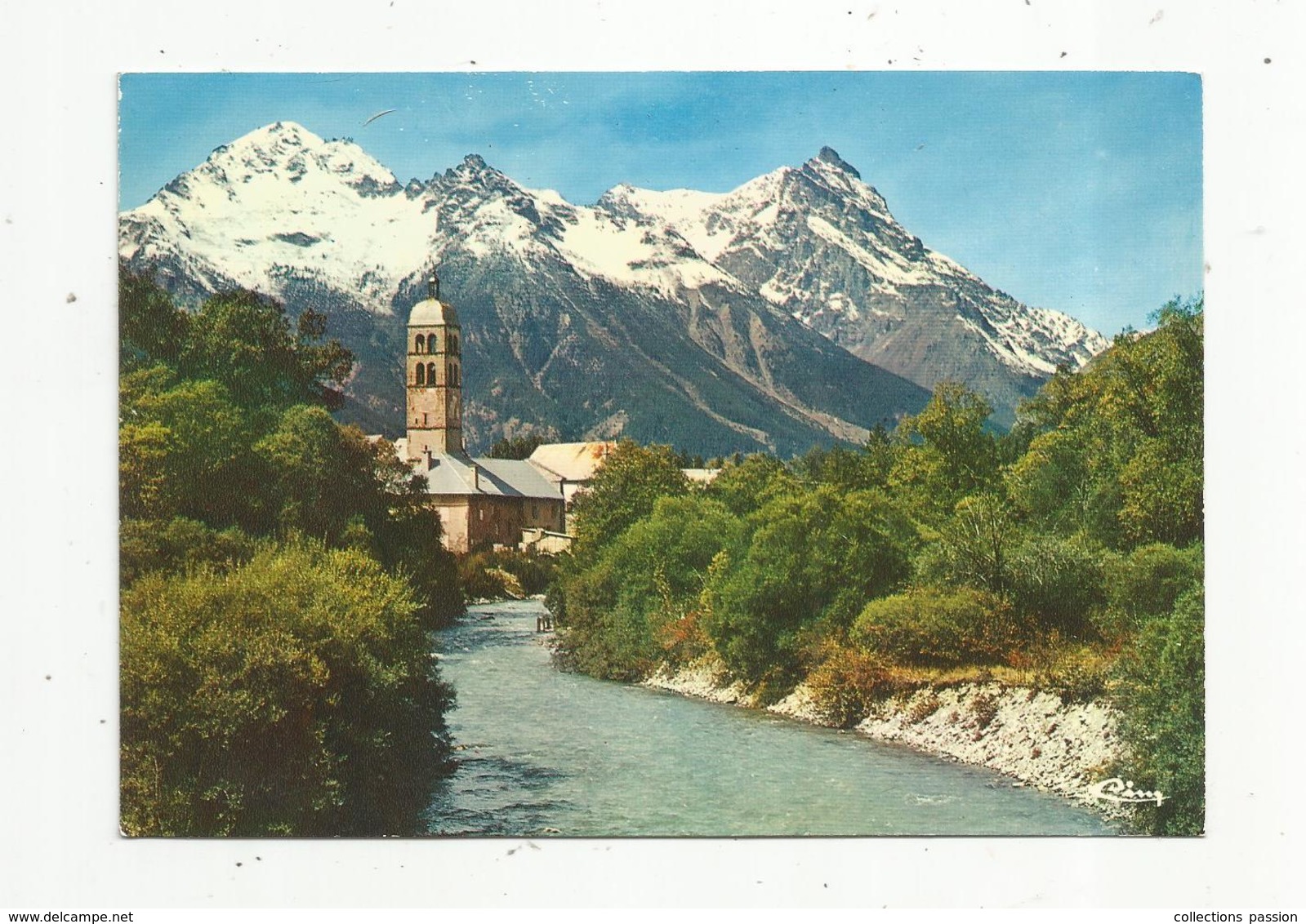 JC , Cp , 05 , LES GUIBERTES , Station De SERRE-CHEVALIER ,  écrite ,  Ed. Combier - Autres & Non Classés