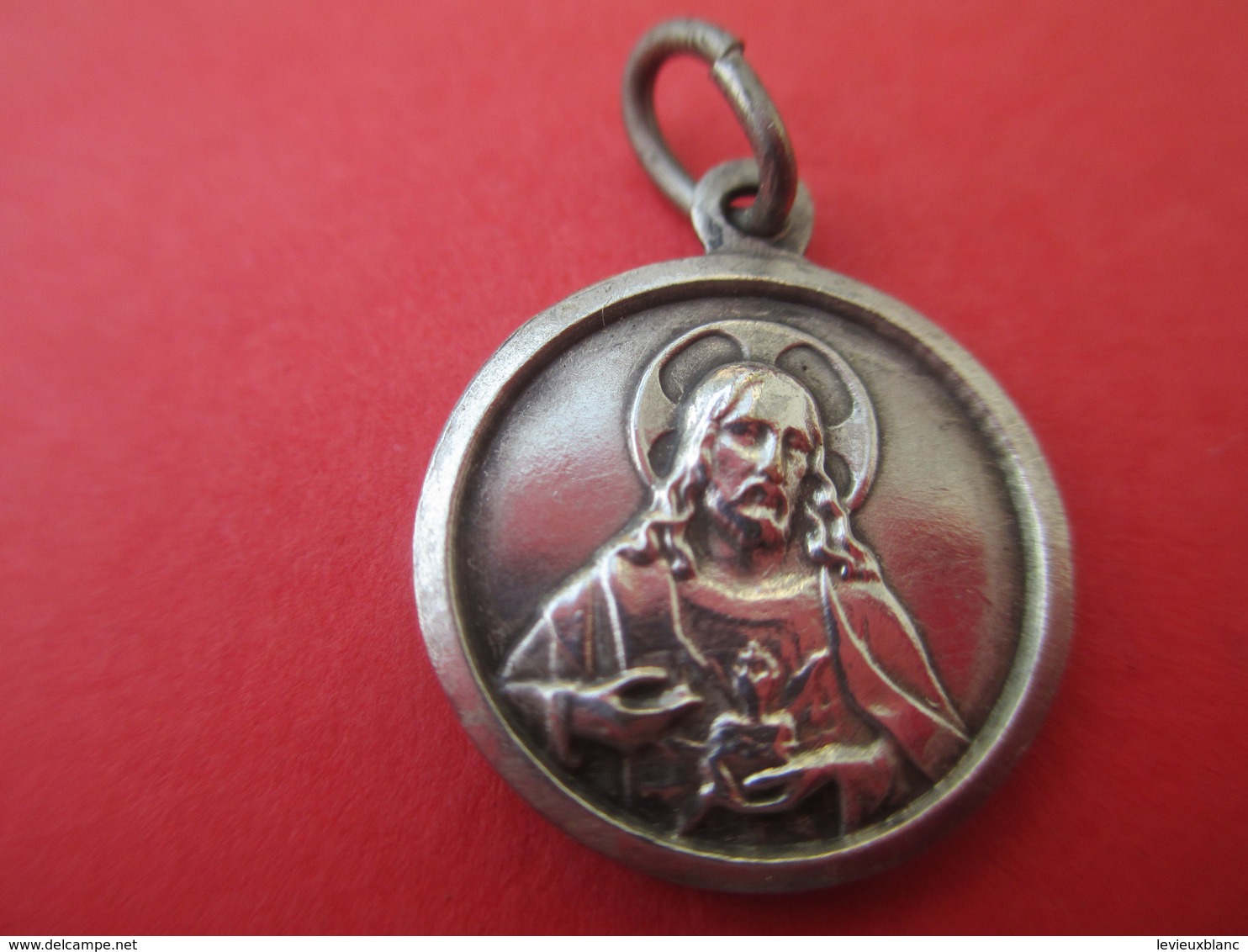 Petite Médaille Religieuse Ancienne/Coeur De Jesus / Vierge à L'enfant / France//Début XXéme     CAN584 - Religion & Esotericism